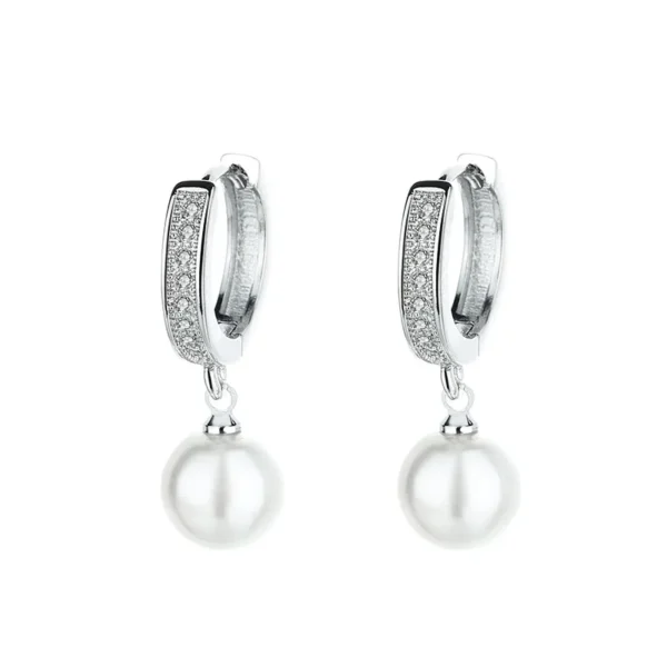 Freshwater Pearl Earrings - Image 3