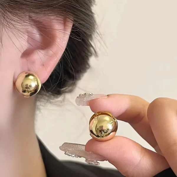 Big Ball Earrings