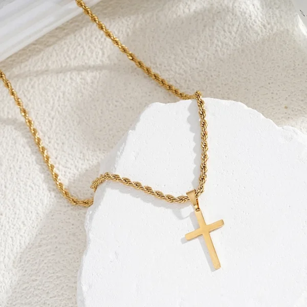 Cross Pendant Necklace - Image 3