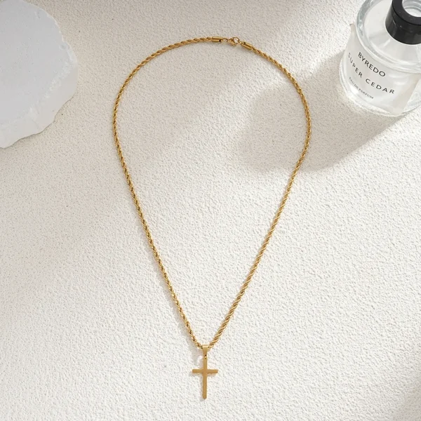 Cross Pendant Necklace - Image 4